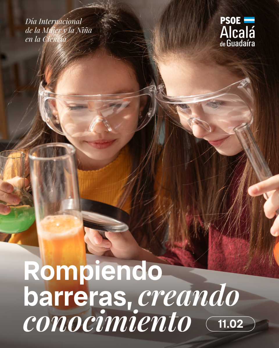 ✨ El talento no entiende de género, pero las oportunidades sí. Hoy reivindicamos el derecho de todas las niñas a poder ser lo que quieran, con una educación en igualdad.

👉 Con más referentes, más oportunidades, más futuro: más igualdad.