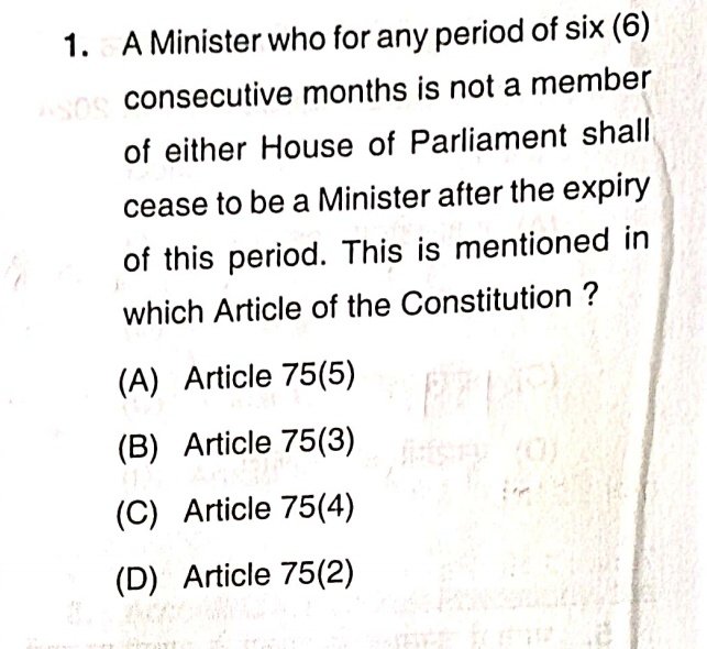 CSExamination's tweet image. CGPSC Exams 2025 !!

Topic:  Polity and Governance 

𝗖𝗼𝗺𝗺𝗲𝗻𝘁 𝘆𝗼𝘂𝗿 𝗮𝗻𝘀𝘄𝗲𝗿 !

#UPSCPrelims #UPSC #uppsc #roaro #mppsc #ukpsc #HPSC #JPSC #CGPSC