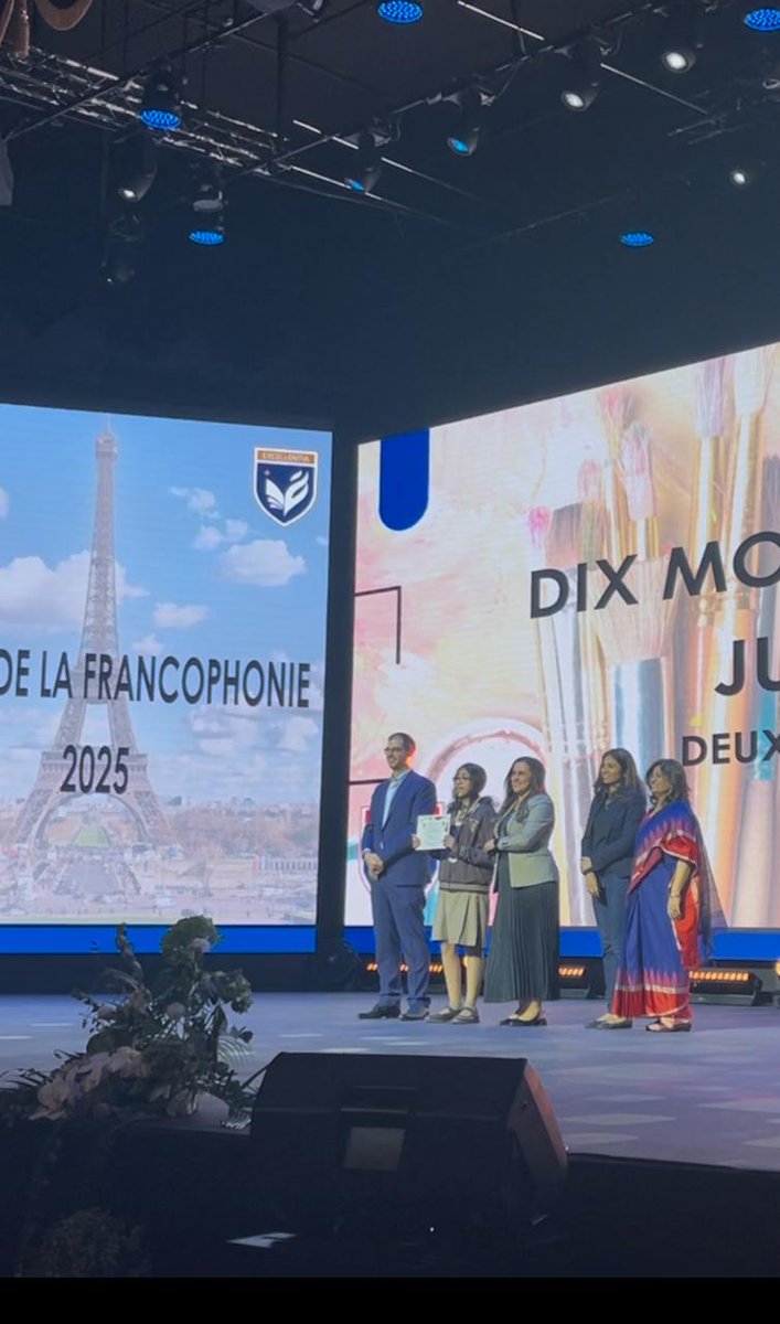 OOS (@ourownshj) on Twitter photo We are proud to share that Anna Mary Kuruvila (Grade 8I) represented our school and secured the second prize at ‘La Fête de la Francophonie’, an interschool event hosted by GEMS Modern Academy, Dubai, on 1st February 2025. <a href="/shjspea/">هيئة الشـارقة للتعليم الخاص</a> We are proud to share that Anna Mary Kuruvila (Grade 8I) represented our school and secured the second prize at ‘La Fête de la Francophonie’, an interschool event hosted by GEMS Modern Academy, Dubai, on 1st February 2025. <a href="/shjspea/">هيئة الشـارقة للتعليم الخاص</a>