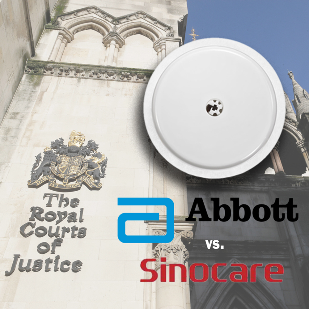 lovemylibre's tweet photo. Breaking news! Abbott have been stripped of FreeStyle Libre's 3D trade mark! The High Court last week ruled that the 3D circular shape of FreeStyle Libre sensors is not distinct enough. The case involved Chinese CGM manufacturers including Sinocare. #T1D #Diabetes #GBDoc https://t.co/4Jt11z000U