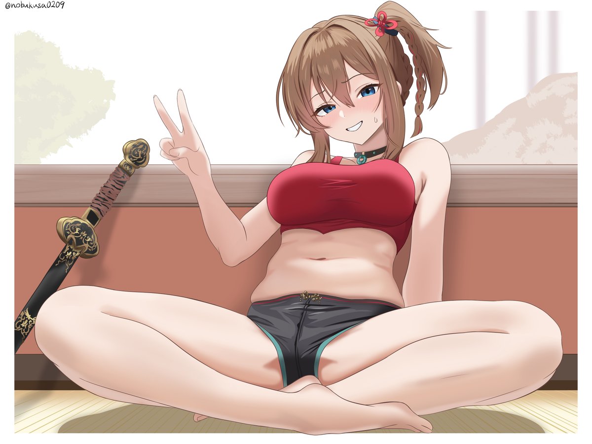 nobukusa0209's tweet image. #アズレン #AzurLane 
レパルス　着せ替えおめでとう！！🥰