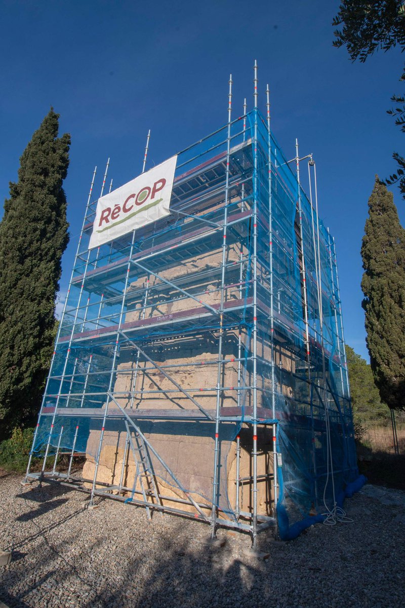 ✨ 🏛️Restaurada la Torre dels Escipions! 

👉 El MNAT ha finalitzat aquest gener la restauració de la Torre dels Escipions, que ha reparat els danys causats per la caiguda d’un llamp el 2022.

📌 mnat.cat/noticies/145/e…