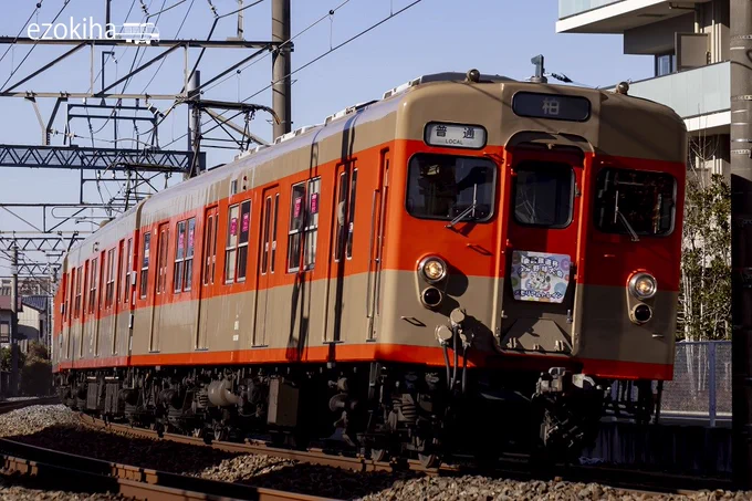 東武8000系8111F2025.02.11 東武野田線 