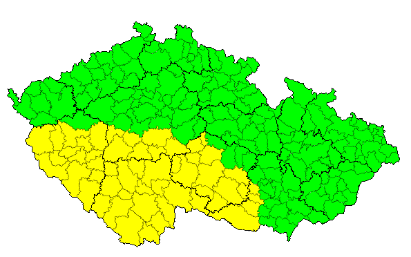 Český hydrometeorologický ústav_VYSTRAHY tweet media