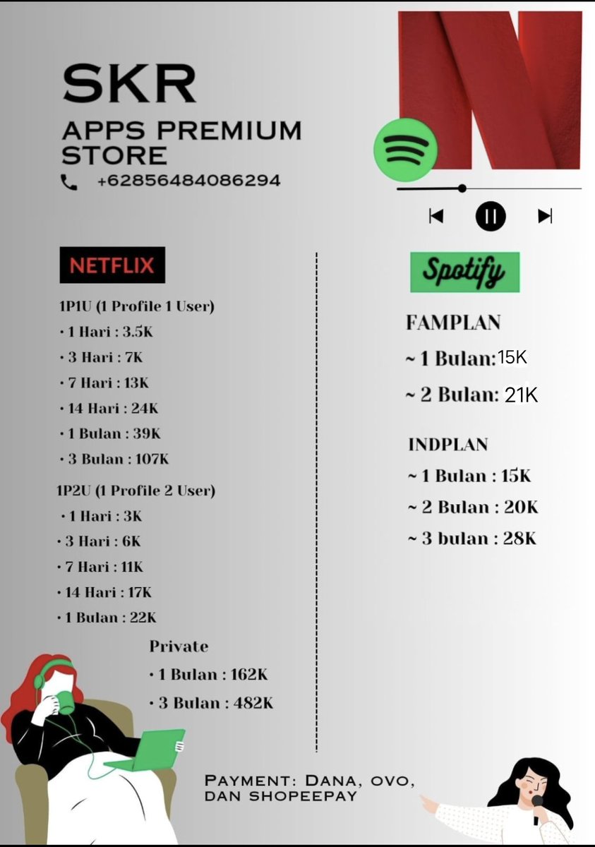 Chernobyl°23°Jual berbagai apps, langsung wa☺️ tweet media