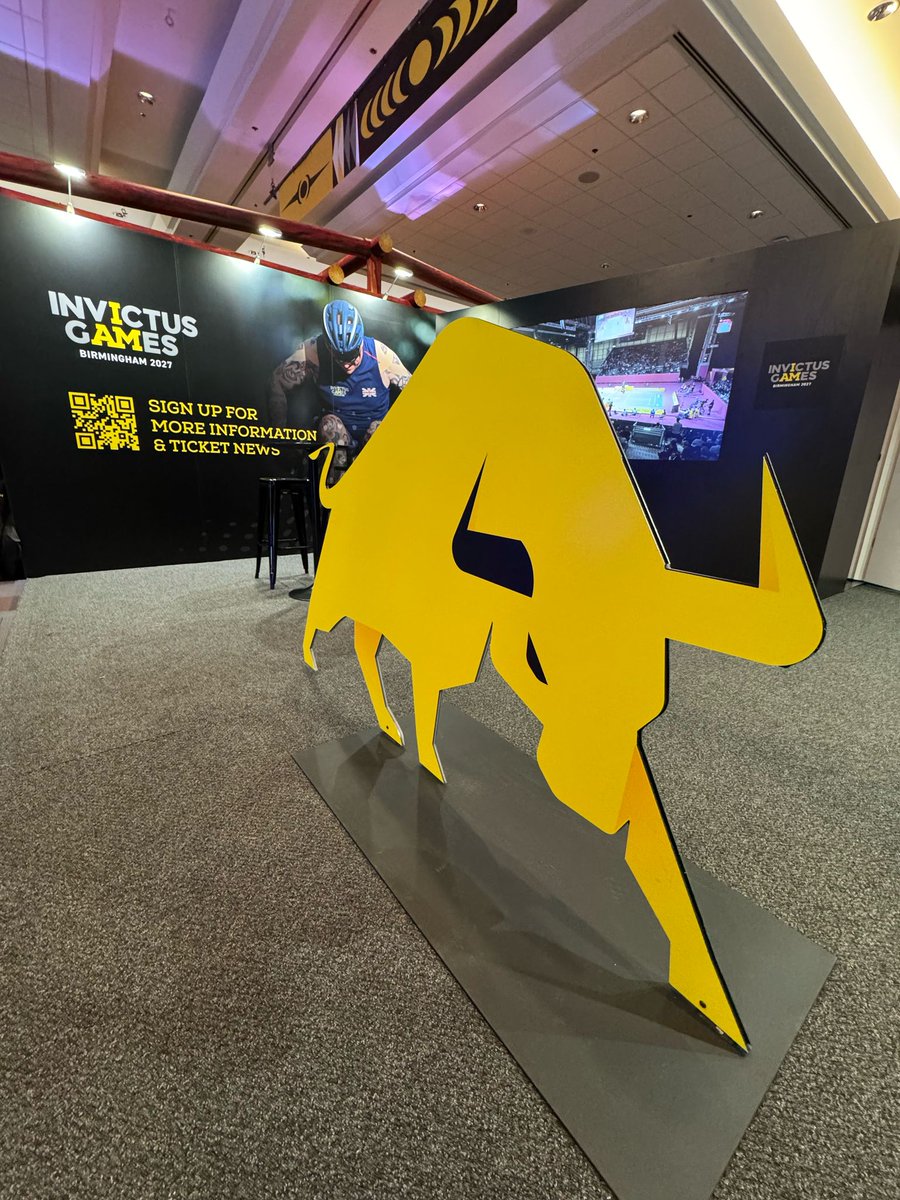 Birmingham2027's tweet image. Get ready for Invictus Games 2027! 🌟 Visit our booth in Invictus Village to meet the team &amp;amp; explore the exciting details. Learn about our vision to showcase the next generation of competitors on their recovery journey &amp;amp; celebrate vibrant Birmingham! 🇬🇧 #IG25 #IG27