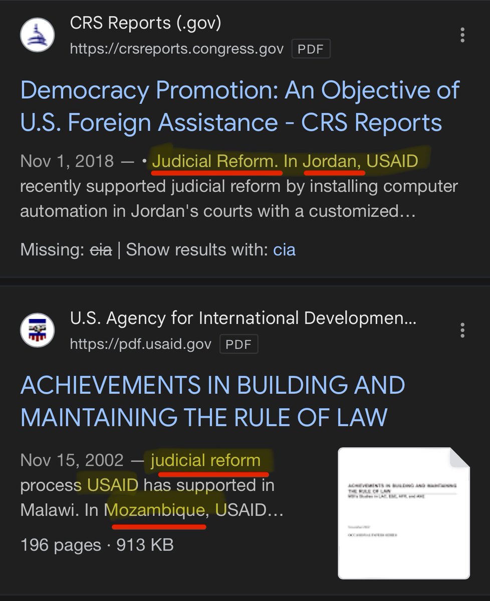 USAID does this in every country it operates in, funding the networks around judges and pressurizing the courts &amp; judiciary there to take action against The Blob’s local political opponents.