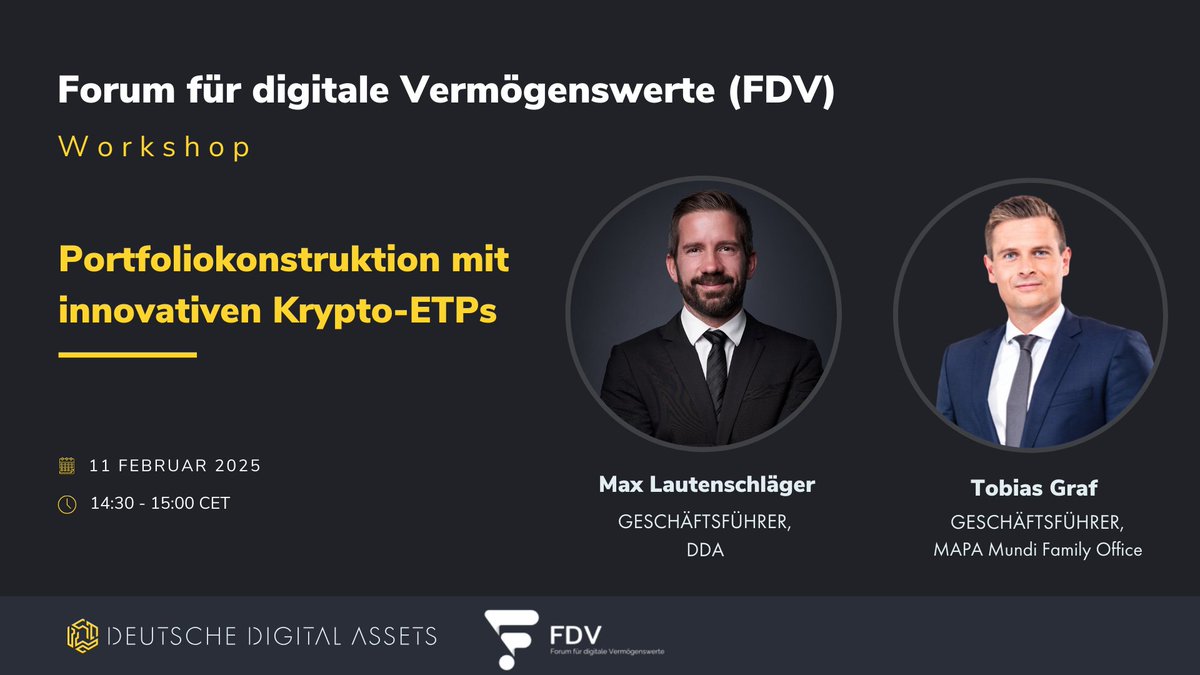Deutsche Digital Assets (@DDA_GmbH) / Posts / X