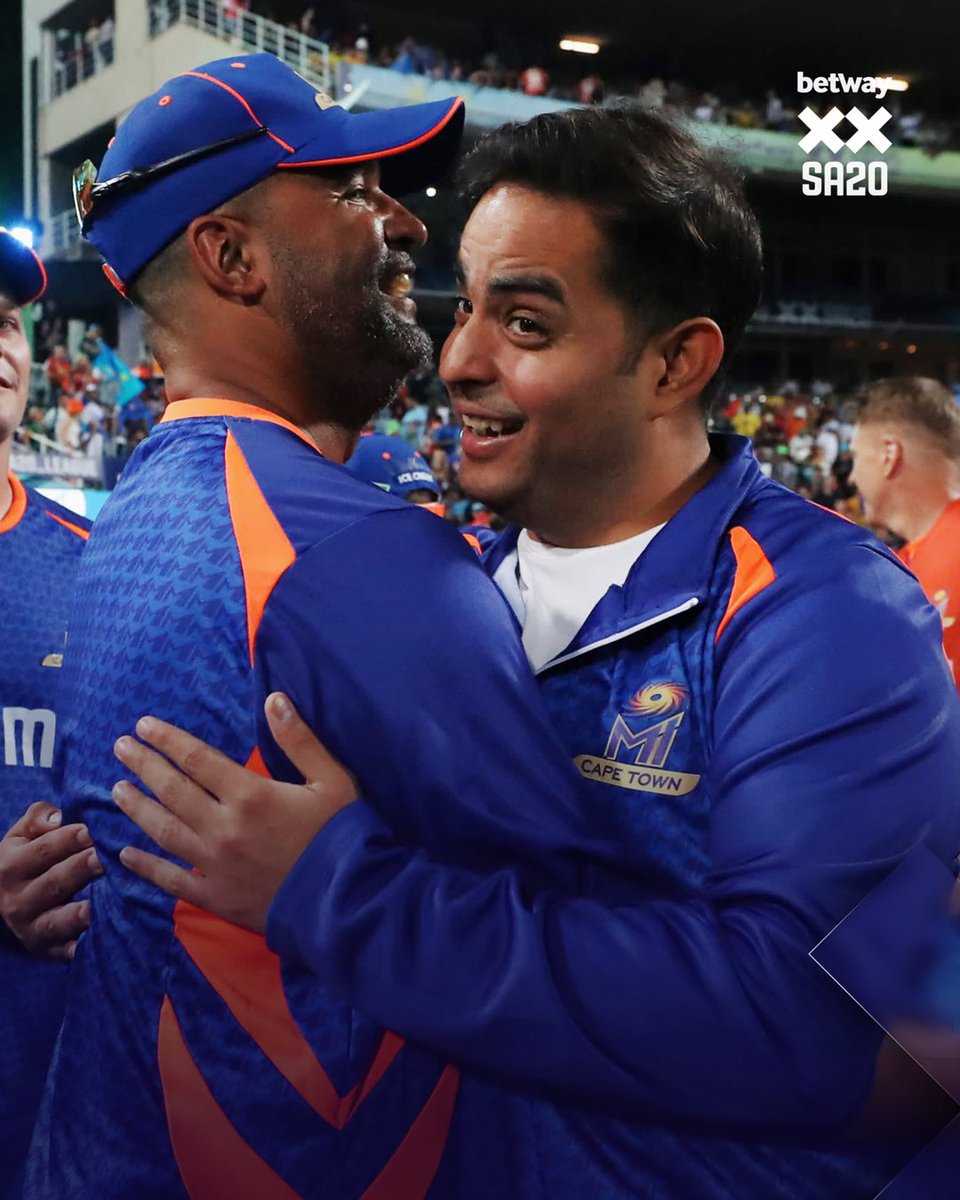 𝐑𝐄𝐀𝐂𝐓𝐈𝐎𝐍: MI Cape Town coach Robin Peterson has paid tribute to the franchise owners for having faith in him to bring home their first-ever #BetwaySA20 title 🙏

Read more 🔗  sa20.mobi/3CXWVNk

#WelcomeToIncredible