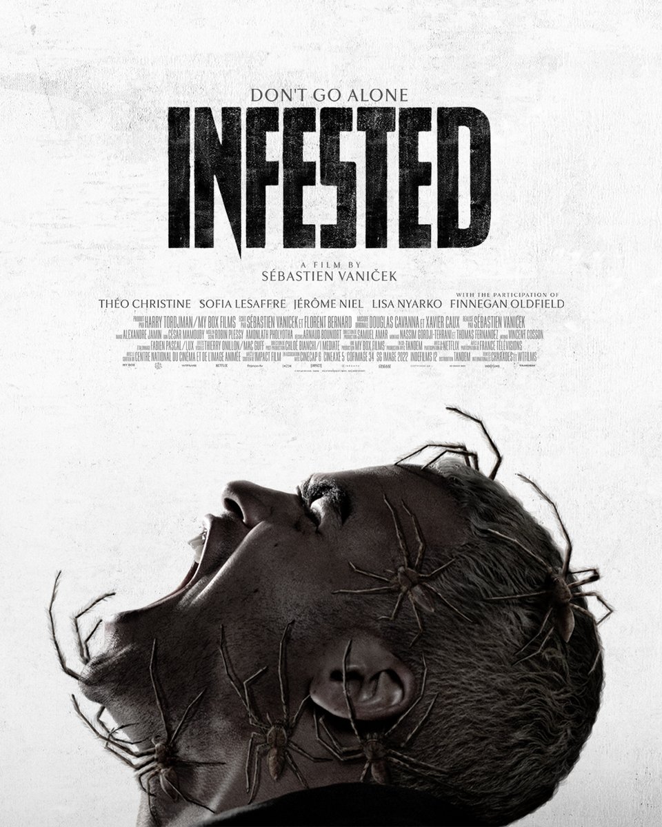 VOXCinemasQatar's tweet image. Everyone's worst nightmare 🕷

Watch the Certified Fresh monster horror #Infested NOW at #VOXCinemas

#InfestedatVOX #GreatMoments @MajidAlFuttaim
