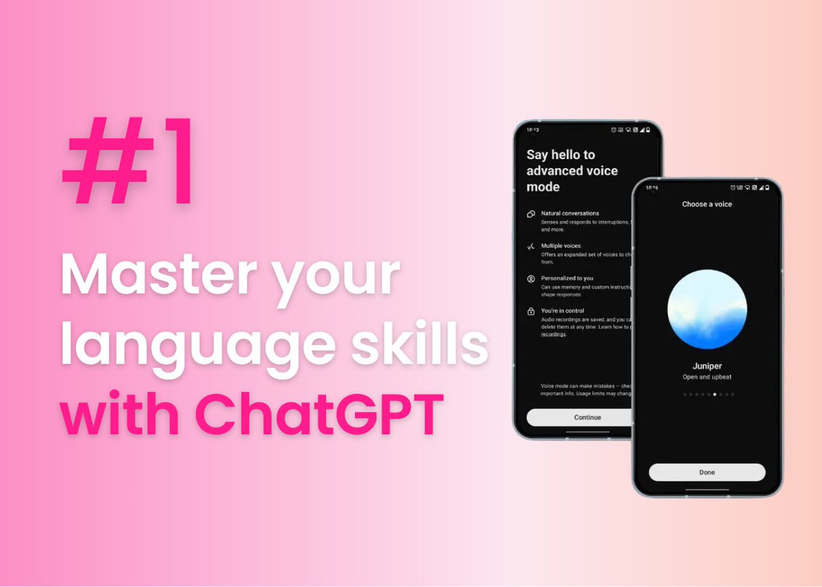 Learn how ChatGPT can help you master any language skills!  

From AI beginners to beyond, this step-by-step tutorial is for YOU 👇

🔗Get access here : open.substack.com/pub/bigbangai/…