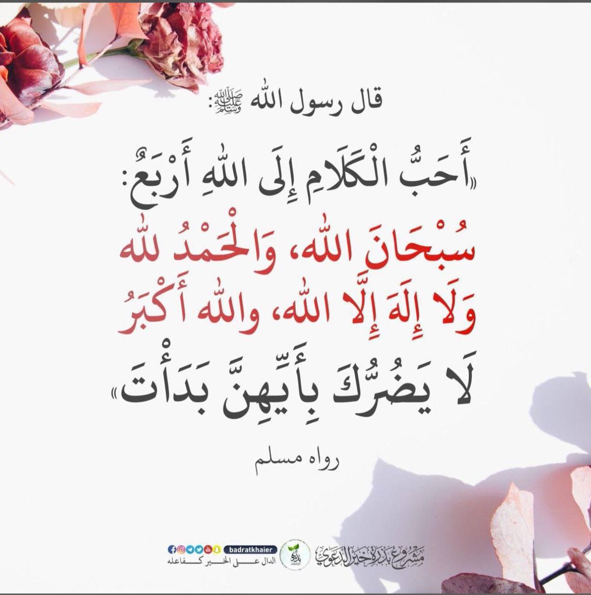 لا إله إلا أنت سبحانك اللهم أستغفرك لذنبي وأسألك رحمتك اللهم زدني علما ولا تزغ قلبي بعد إذ هديتني وهب لي من لدنك رحمة إنك أنت الوهاب