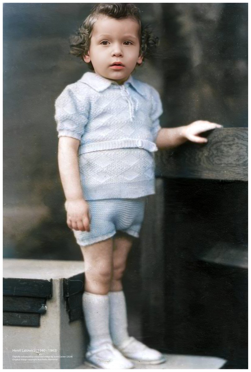 John Cocker 🇺🇦 (@joecocker15) on Twitter photo On this day in 1940, a 2 year old French Jewish boy arrived at Auschwitz with his mother and sister (12) where they were murdered in the gas chamber after selection. His name was Henri Latowicz
Support <a href="/AuschwitzMuseum/">Auschwitz Memorial</a> On this day in 1940, a 2 year old French Jewish boy arrived at Auschwitz with his mother and sister (12) where they were murdered in the gas chamber after selection. His name was Henri Latowicz
Support <a href="/AuschwitzMuseum/">Auschwitz Memorial</a>