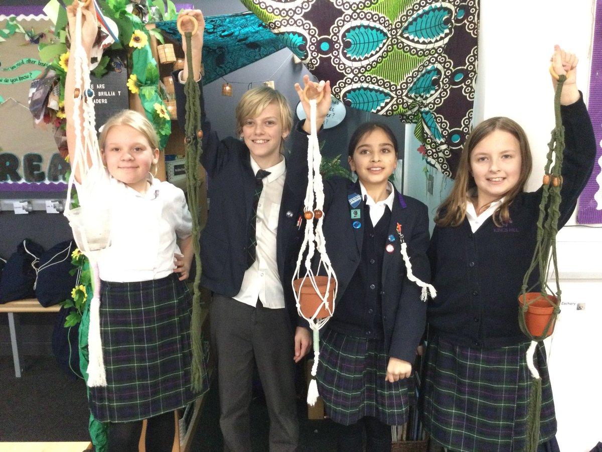 It was our final week of Macrame club this week and just look at these incredible creations!