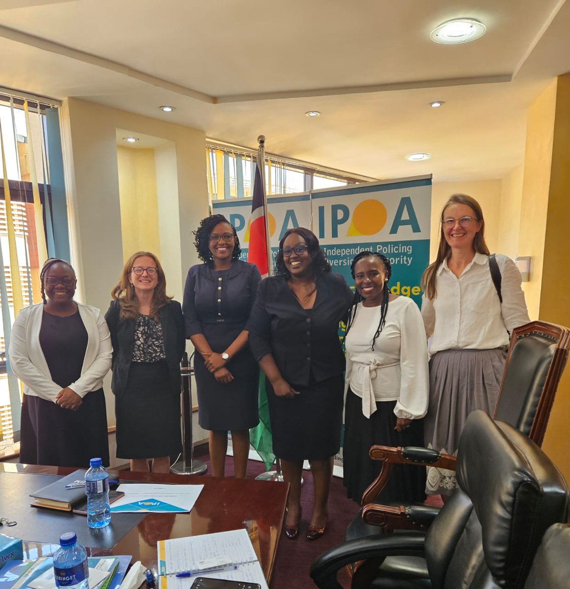 UKinKenya's tweet photo. Promoting accountability &amp; transparency in Kenya.

Earlier this week, we met the new Board of @IPOA_KE. The 🇬🇧UK has provided longstanding support to IPOA’s work to promote accountability, including through UK-funded @ReinventKenya. https://t.co/uEQw2tpP0l