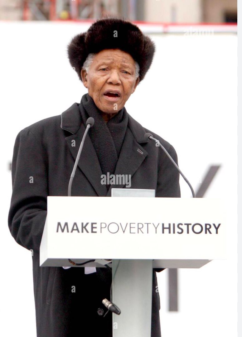 LEOROCHA7's tweet image. 📢 On the 20th anniversary of Nelson Mandela's historic "Make Poverty History" speech🌍 Let's honour his legacy by calling for a roadmap to restore UK aid to 0.7% of GNI and rethink in-donor refugee spending. Be the change! ✊ #G20SouthAfrica  #Mandela20
@ONEintheUK