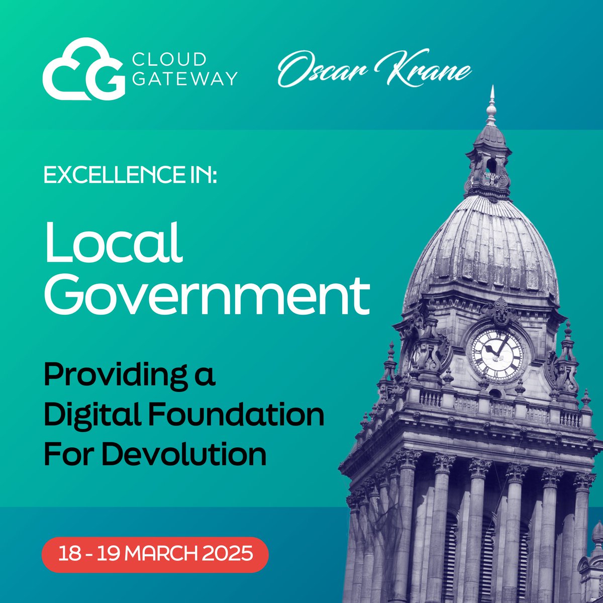We’re thrilled to sponsor the Excellence in Local Government event, happening on 18-19 March at the Belfry Hotel &amp; Spa, Oxfordshire.

👉 Don’t miss out, register here:

oscarkrane.com/excellence-in-…

#DataSecurity #Cloud #ExcellenceInGovernment
