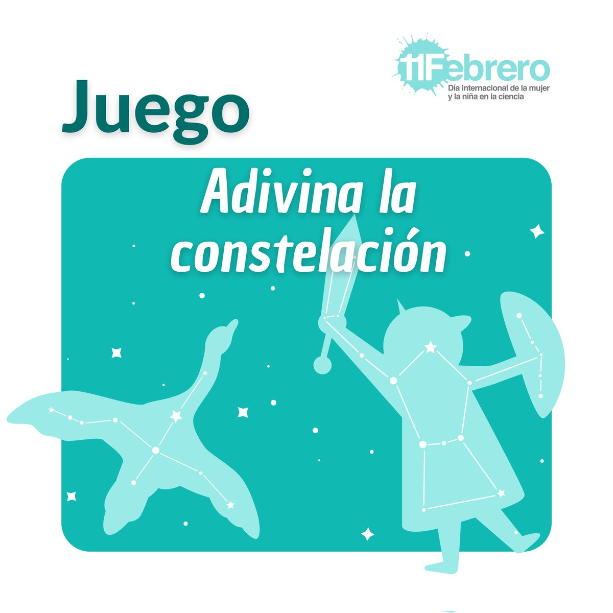 Hoy, 11 de febrero, se celebra el Día Internacional de la Mujer y la Niña en la Ciencia 👩‍🔬🔭✨. Astronavarra se suma un año más a esta iniciativa y hemos preparado una jornada llena de actividades abierta al público.

📅 Miércoles 12 de febrero, 19:00-21:00
📍Civivox de Iturrama