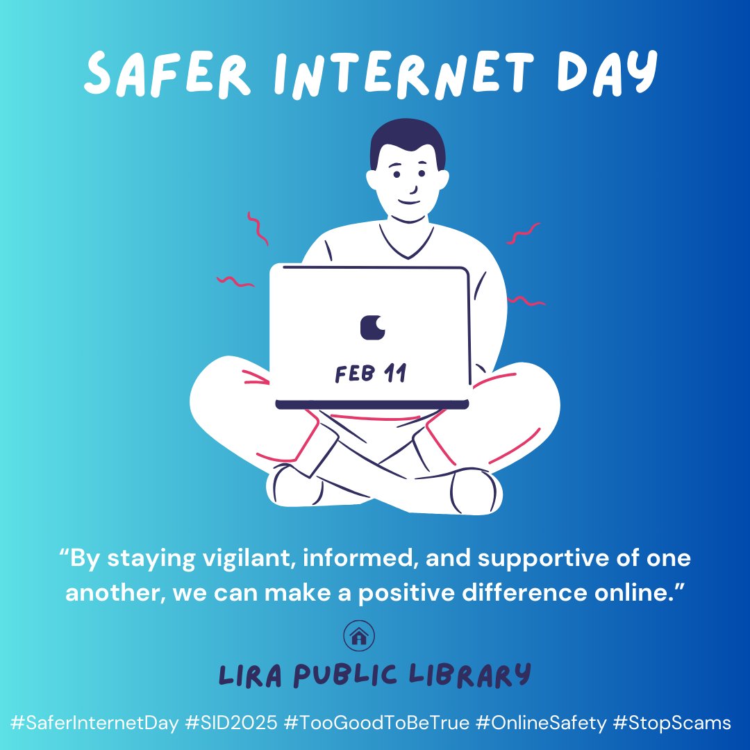 By staying vigilant, informed, and supportive of one another, we can make a positive difference online. #SaferInternetDay #SID2025 #TooGoodToBeTrue #OnlineSafety #StopScams