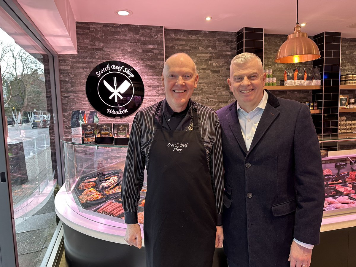 Had a visit from <a href="/Gordon50991196/">Gordon Newlands</a> yesterday 
Checking in that all is going well with the <a href="/qmscotland/">QMS</a> and the <a href="/scotchbutchers/">Scotch Butchers Club</a> 
Lovely to meet you Gordon