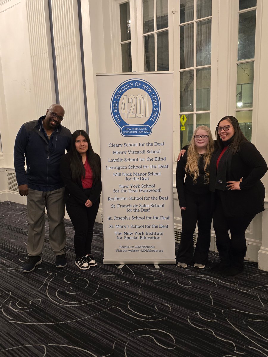 NYISE (@nyise999) on Twitter photo Dr. Kappen, our staff and students in Albany for Advocacy Day! <a href="/4201Schools/">4201 Schools</a> <a href="/ShelleyBMayer/">Senator Shelley Mayer</a>
#FundThe4201s #SupportOurStudents Dr. Kappen, our staff and students in Albany for Advocacy Day! <a href="/4201Schools/">4201 Schools</a> <a href="/ShelleyBMayer/">Senator Shelley Mayer</a>
#FundThe4201s #SupportOurStudents