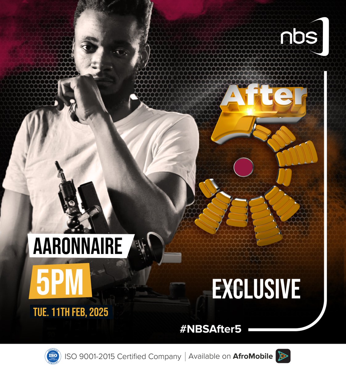framethebeat's tweet photo. Catch Directors; Marvin Musoke and Aaronaire on set right now at @NBSAfter5 . They'll be diving deep into everything Frame the Beat.

🎟️Registration is still ongoing. Book your slot today. https://t.co/sabsCg3GZH