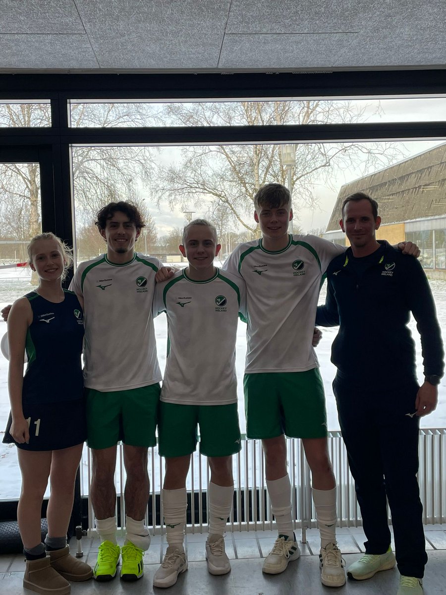 Local players from <a href="/PortraneHockey/">Portrane Hockey</a>  Club selected for the Irish Development Indoor Teams at the Mason Cup in Denmark:

Isabel Farrell
Tom Mulvey
Noa Mulvey
Liam Walsh
Ross Hetem (Assistant Coach)

All grew up in Fingal!👏