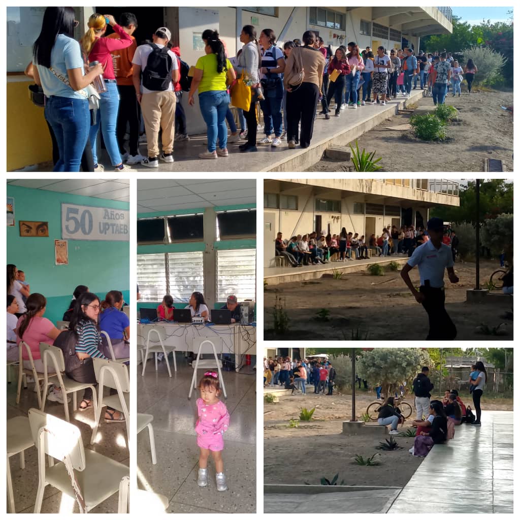 📢 ¡Éxito en la Jornada de Inscripción 2025! 🎓 Estudiantes de los núcleos Morán y Jiménez completaron su proceso en los PNF disponibles. Además, participaron en la carnetización y censos estudiantiles. 📚 Seguimos fortaleciendo la educación. #Inscripción2025 #SomosUPTAEB