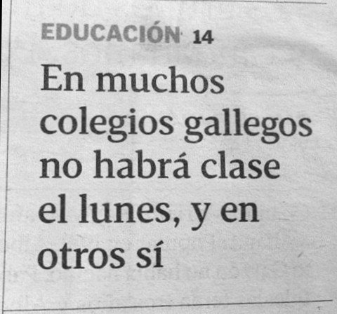 Defíneme Galicia en un titular.