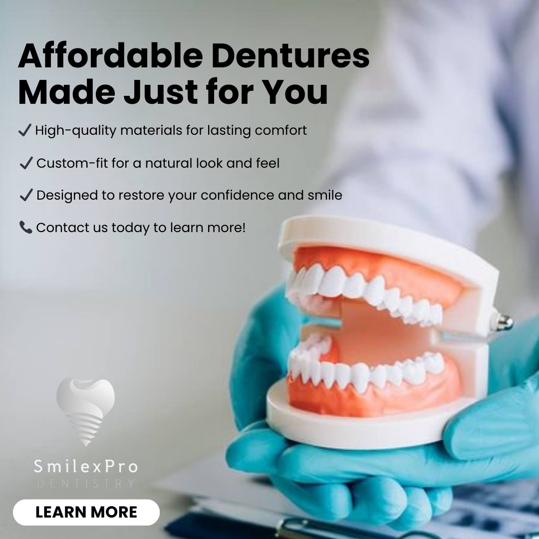 smilexpro's tweet photo. 💎 The Perfect Fit for Your Smile

Looking for dentures that fit perfectly and feel natural? Our high-quality dentures are designed to provide lasting comfort and confidence.

✔️ Custom-fit, natural look
✔️ Restore your smile and comfort
✔️ Affordable and durable

📞 Contact u... https://t.co/KbBsg0AYnC