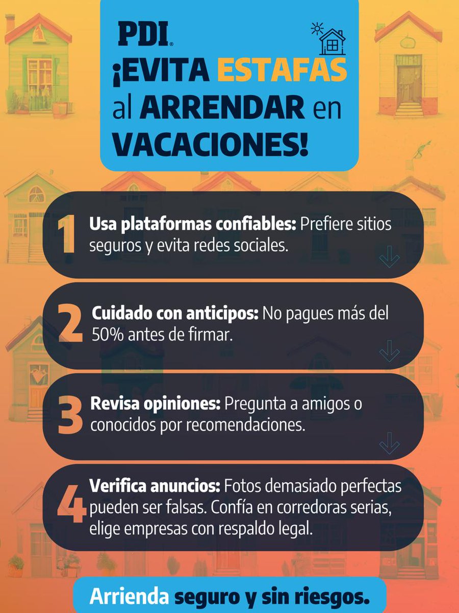 PDI_CHILE's tweet photo. 🏡  Arrienda seguro y sin riesgos https://t.co/xF34lhDQy6