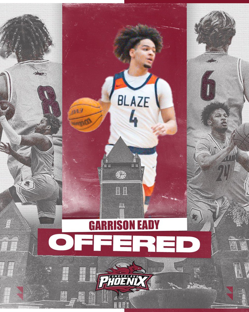 Garrison Eady (@iamgarrisoneady) on Twitter photo After a great conversation with <a href="/CoachEDE3/">Eric D Evans II</a> I am blessed to recieve an offer from <a href="/CUPhoenixMBB/">Cumberland University Men's Basketball</a> #agtg After a great conversation with <a href="/CoachEDE3/">Eric D Evans II</a> I am blessed to recieve an offer from <a href="/CUPhoenixMBB/">Cumberland University Men's Basketball</a> #agtg