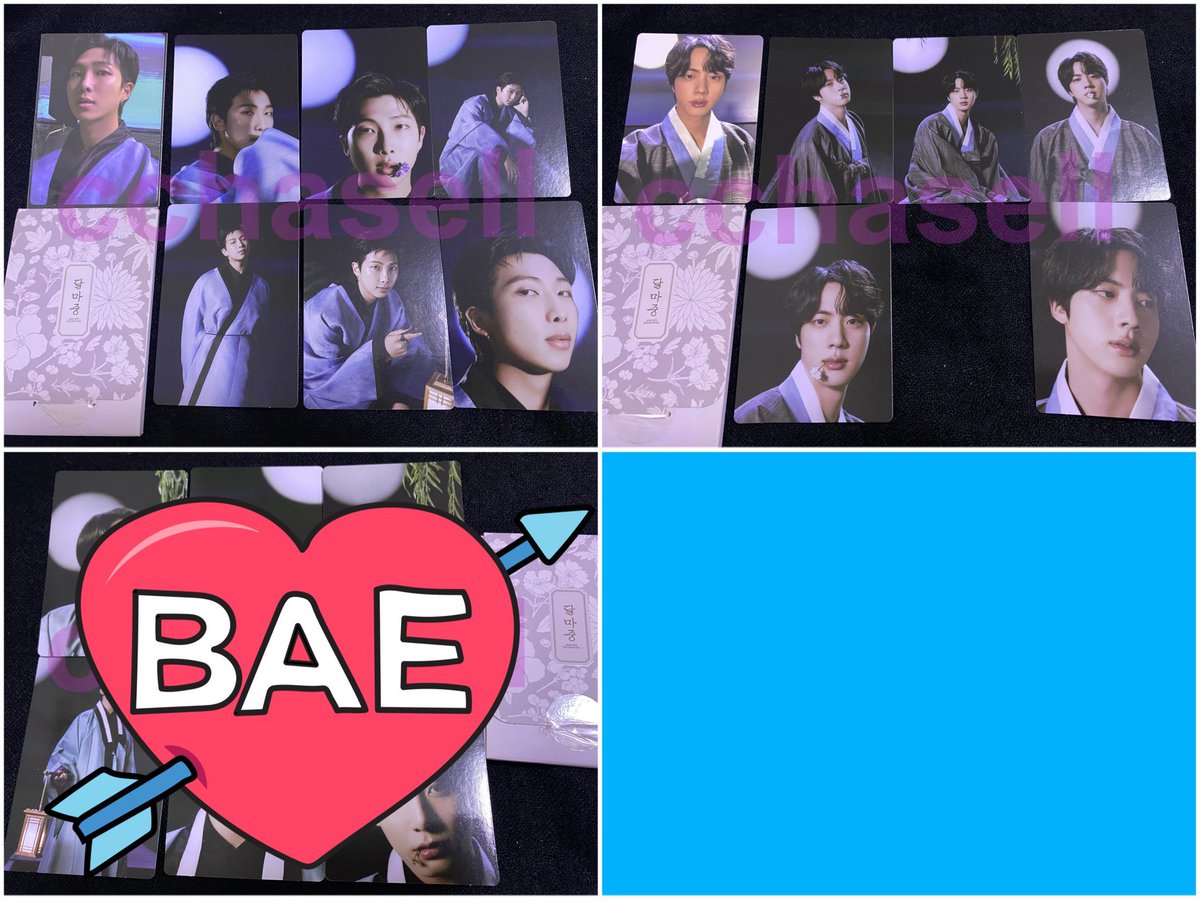 cchasell's tweet photo. พร้อมส่ง มินิโฟโต้การ์ด Dalmajung 2022

RM (มีสเป 1 ใบ)
Jin (ขาด no.5 / มีสเป 1 ใบ)

เซ็ตละ 200 รวมส่ง

#ตลาดนัดบังทัน #ตลาดนัดBTS wts mini pc photocard ฟตก Namjoon จิน นัมจุน ไหว้พระจันทร์ ฮันบก https://t.co/HtBizaNq8b