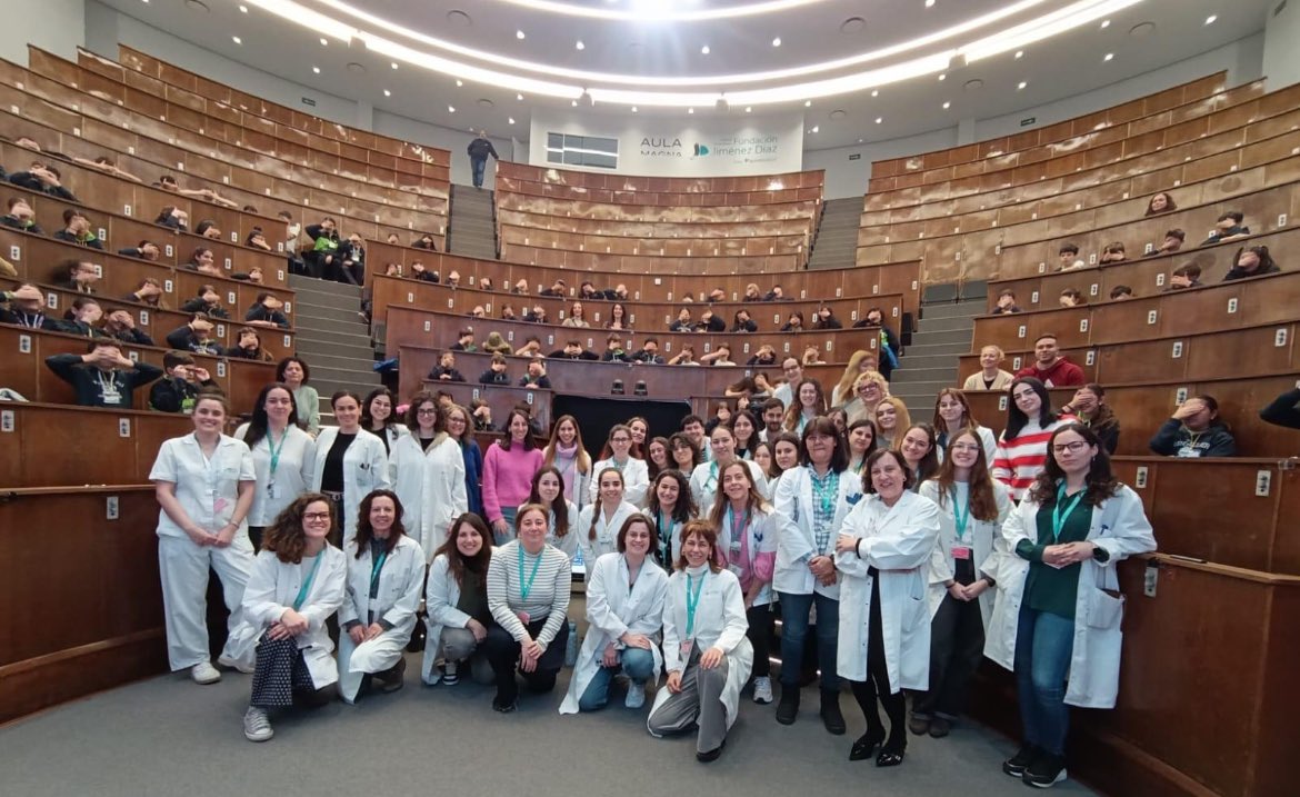 Laboratorio de Nefrología Experimental IIS-FJD (@labnefro_iisfjd) on Twitter photo DÍA INTERNACIONAL DE LA MUJER Y LA NIÑA EN LA CIENCIA 2025
Il Jornadas de Puertas Abiertas en el <a href="/Hospital_FJD/">Fundación Jiménez Díaz</a>
#diadelamujerylaninaenlaciencia #ciencia #science #investigacion #research DÍA INTERNACIONAL DE LA MUJER Y LA NIÑA EN LA CIENCIA 2025
Il Jornadas de Puertas Abiertas en el <a href="/Hospital_FJD/">Fundación Jiménez Díaz</a>
#diadelamujerylaninaenlaciencia #ciencia #science #investigacion #research