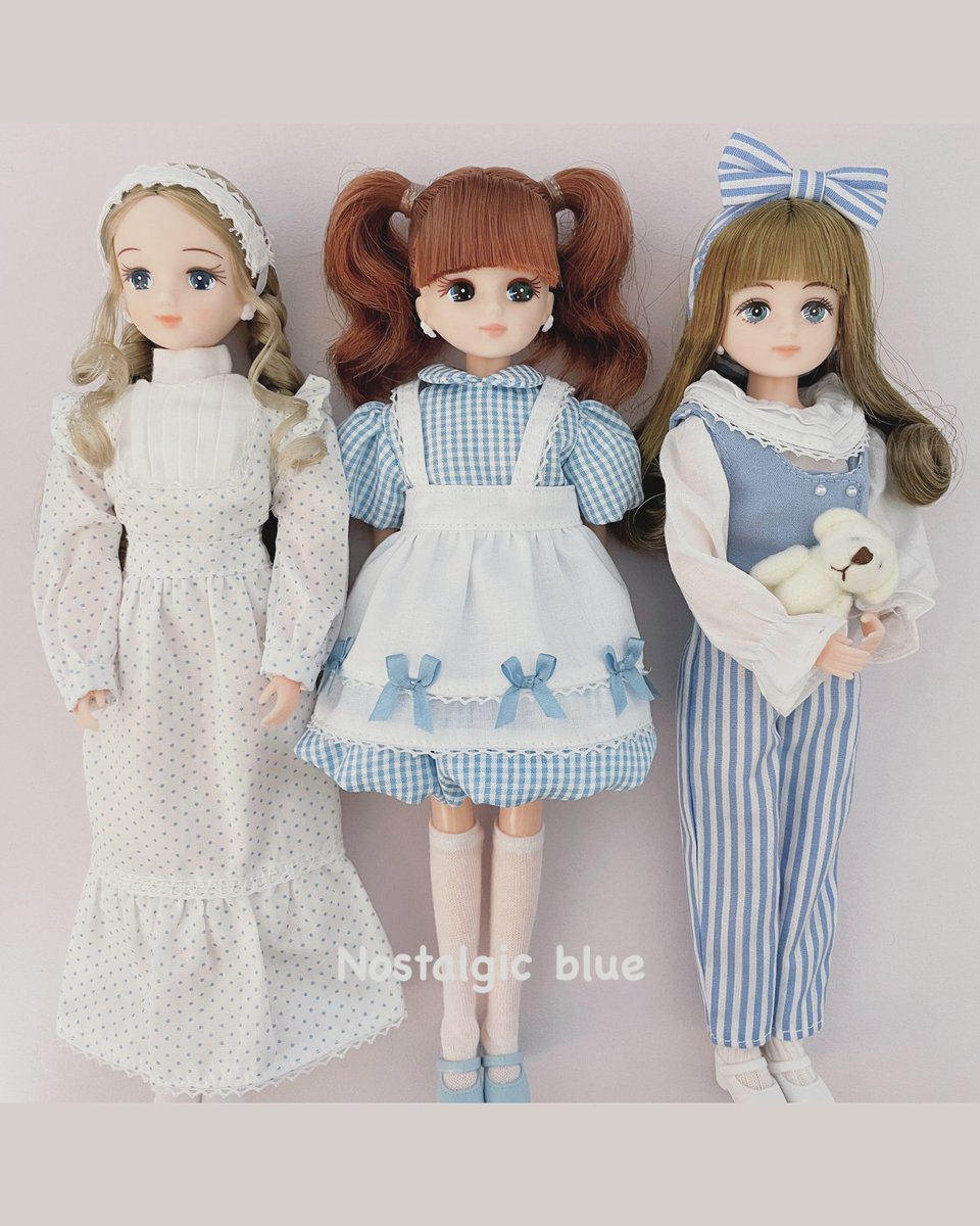 リカちゃんキャッスル　おとなしモデル Nostalgic blue」 Licca castle 2025 spring collection by