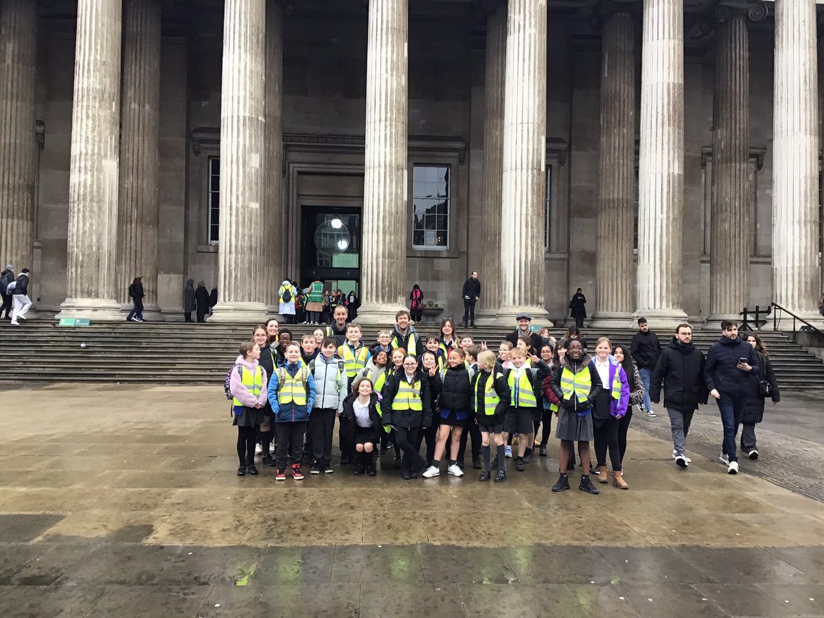 We’ve finished at the museum and are now waiting at Liverpool Street to head home!
