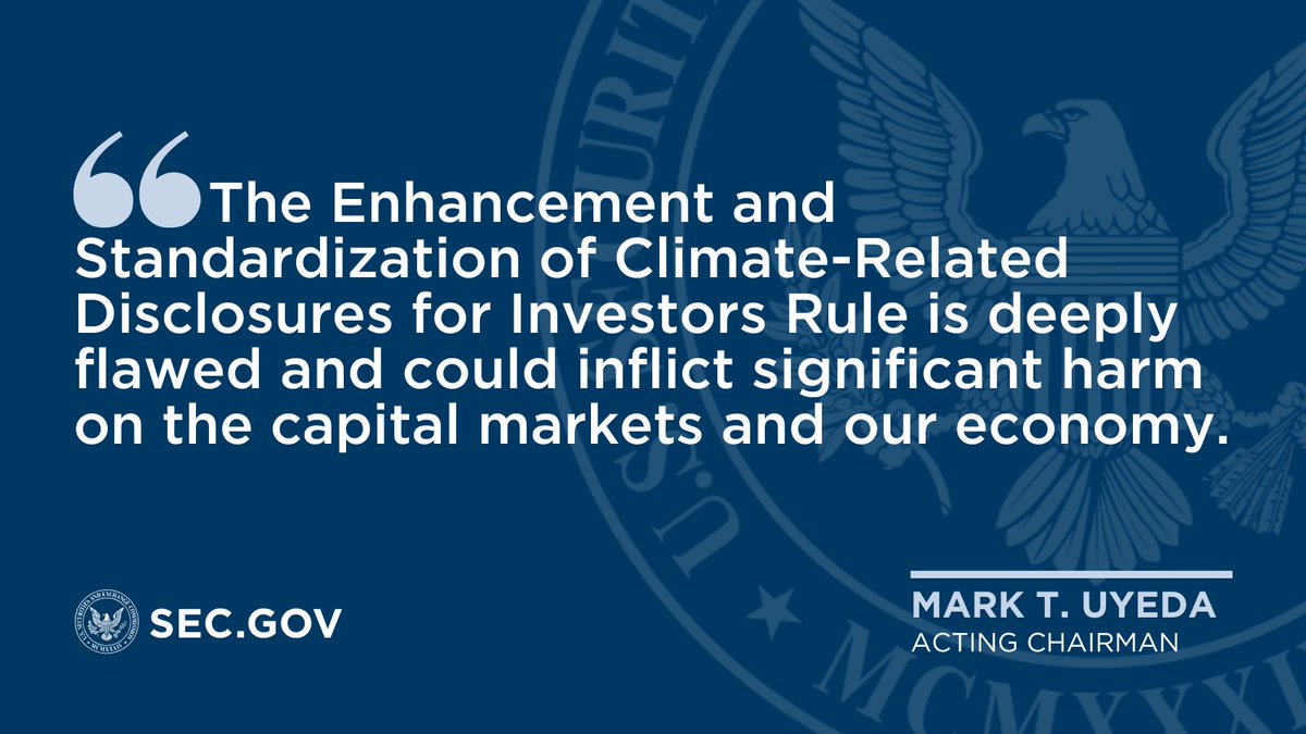 U.S. Securities and Exchange Commission tweet media