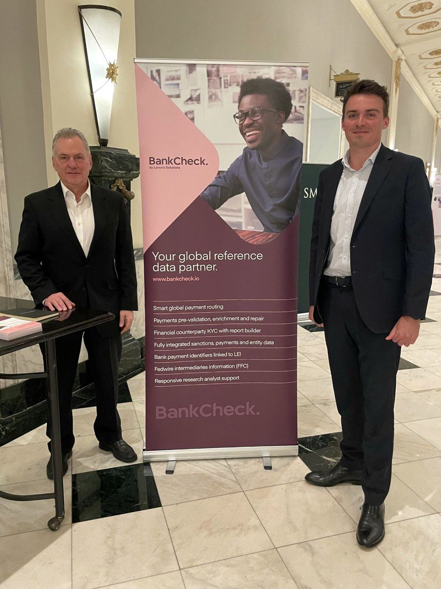 BankCheck (@bankcheck_) on Twitter photo Join BankCheck at the 2025 BAFT International Trade & Payments Conference in Washington today or tomorrow. Discover how our innovative solutions can help you reduce payment failures, improve customer experience and protect your organisation from regulatory risks. See you there! Join BankCheck at the 2025 BAFT International Trade & Payments Conference in Washington today or tomorrow. Discover how our innovative solutions can help you reduce payment failures, improve customer experience and protect your organisation from regulatory risks. See you there!