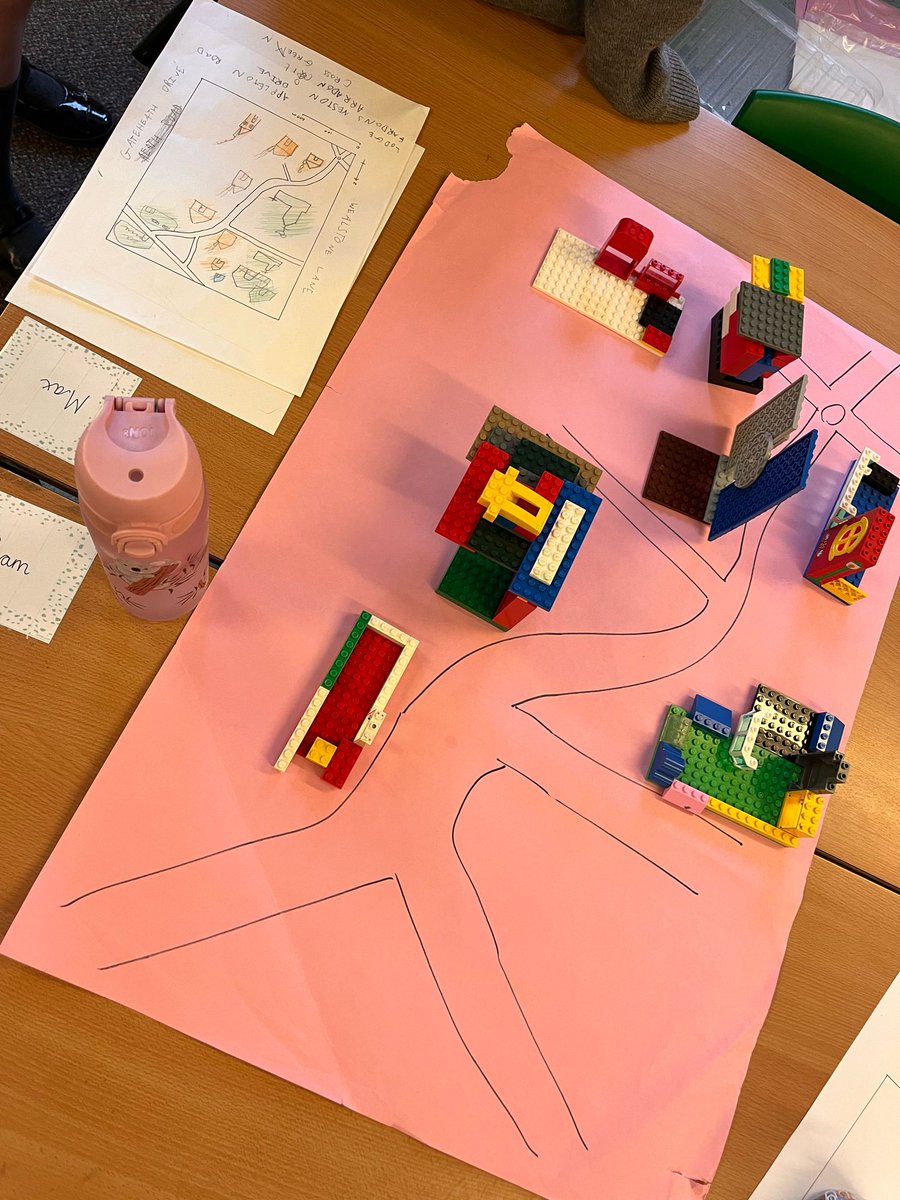 Years 2 and 3 have loved their walk around the local area identifying street furniture and different buildings. We are now presenting our data as bar charts and pictograms as well as building a 3D map from LEGO!