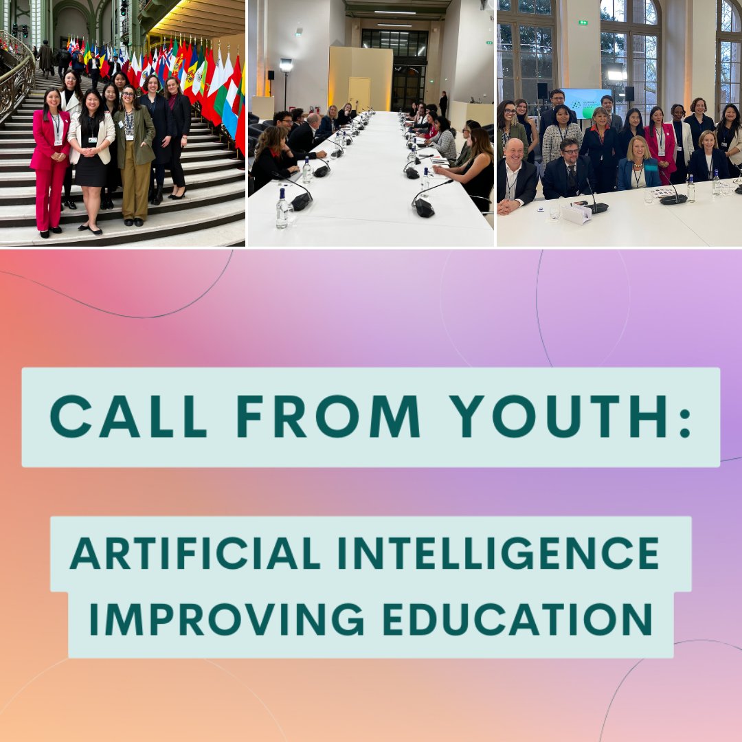 Young people from around the world, united through the IGF's Youth Track, have spoken: 

Read their Declaration on #AI and Education, delivered at the #AIActionSummit in Paris yesterday.

👉📃 bit.ly/417bPdA