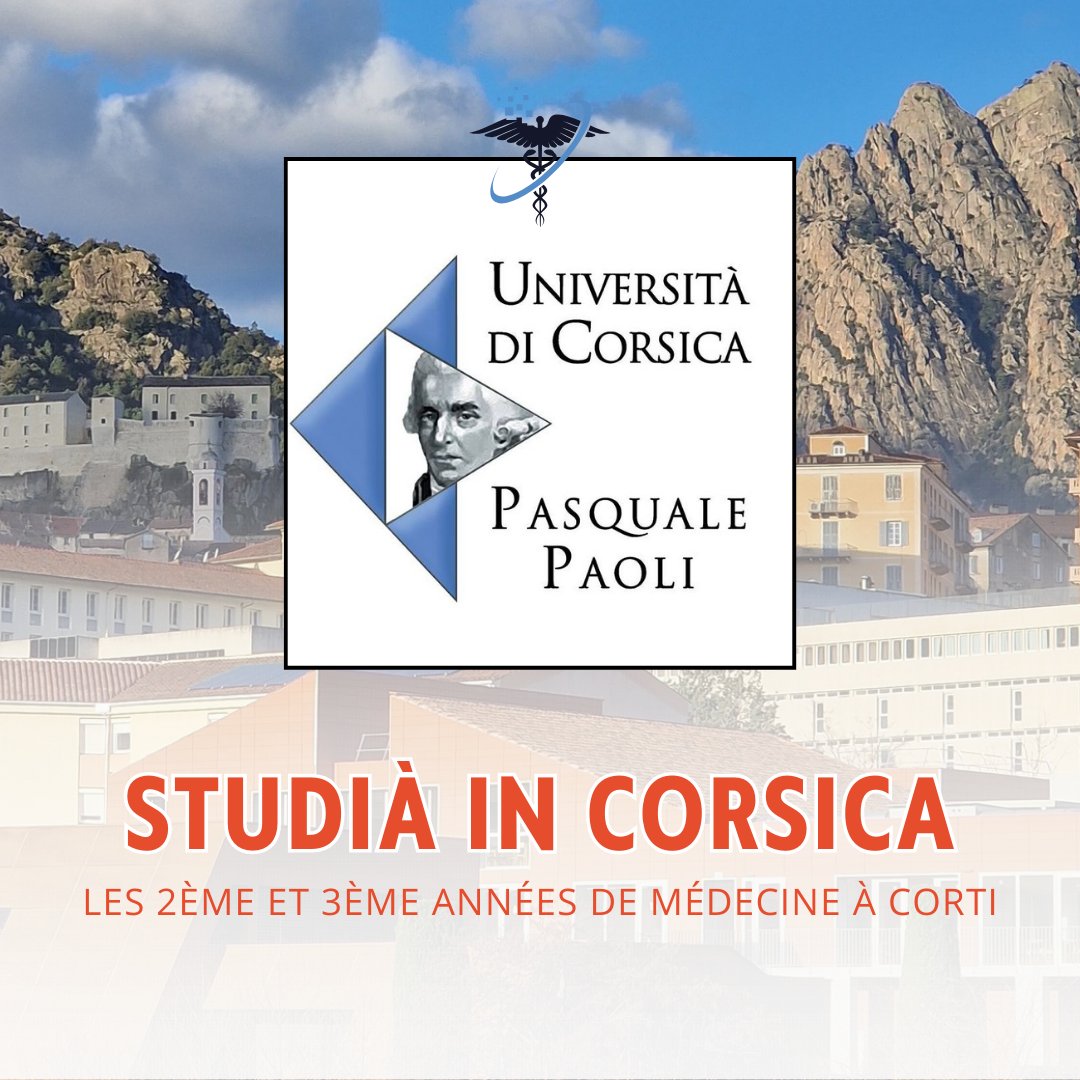 PNazioneCorsa's tweet photo. #Studii 🎓 𝟮𝗲̀𝗺𝗲 𝗲𝘁 𝟯𝗲̀𝗺𝗲 𝗮𝗻𝗻𝗲́𝗲𝘀 𝗱𝗲 𝗺𝗲́𝗱𝗲𝗰𝗶𝗻𝗲 𝗮̀ 𝗖𝗼𝗿𝘁𝗶

Les 2ème et 3ème années de médecine arrivent à l’Università di Corsica Pasquale Paoli pour les rentrées 2025 et 2026.

Tel est le sens de l’avis favorable rendu par le CNESER.

Cette décision est une avancée majeure pour notre jeunesse et et pour la Corse, fruit d’un travail rigoureux et d’un engagement collectif en faveur d’une formation médicale ancrée en Corse.

Cette bonne nouvelle conjuguée au travail réalisé à Paris par notre député pour la mise en place d’un CHU en Corse, laisse espérer un rattrapage historique en matière d’accès aux soins pour notre peuple.