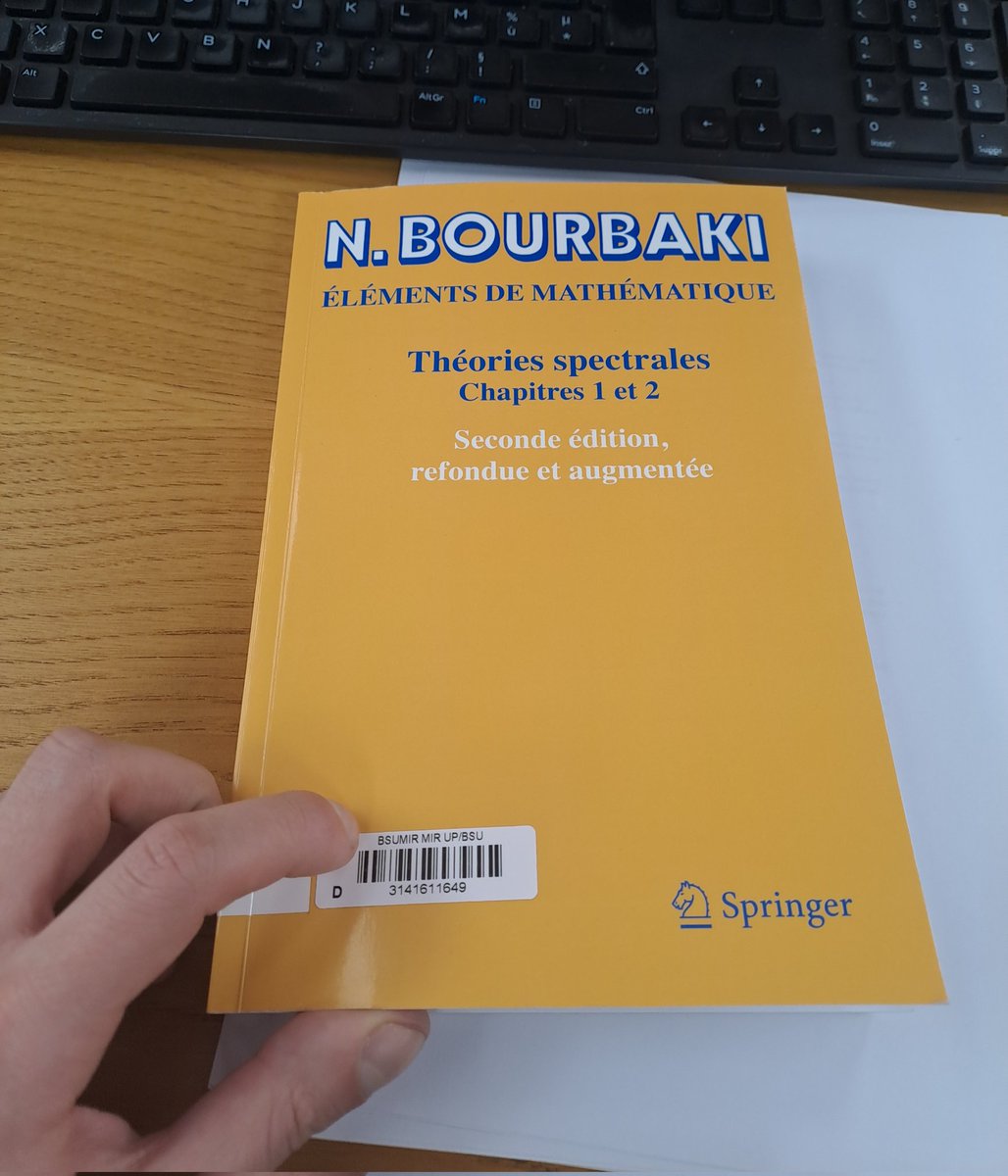 lecture du jour (il est bien plus digeste que ce que j'attendais d'un bourbaki, je suis agréablement surpris)