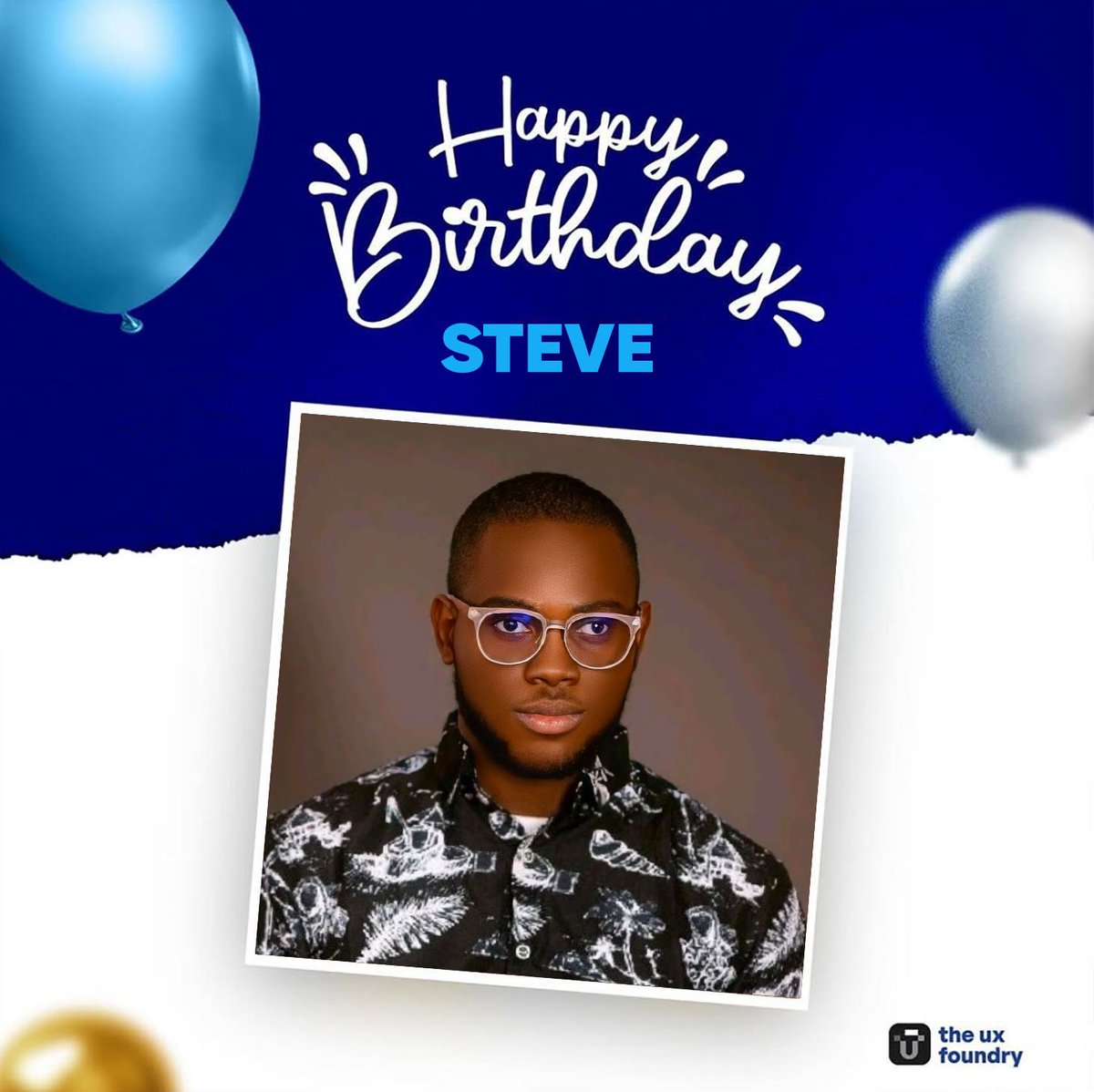The UX Foundry (@uxfoundryng) on Twitter photo Today, we celebrate You Steven 🎊 Your dedication, passion, and contributions to the UX Foundry community are truly inspiring. From sharing valuable insights to supporting our designers, you’ve been an amazing team player, and we deeply appreciate you! 🙌💡
#birthday Today, we celebrate You Steven 🎊 Your dedication, passion, and contributions to the UX Foundry community are truly inspiring. From sharing valuable insights to supporting our designers, you’ve been an amazing team player, and we deeply appreciate you! 🙌💡
#birthday