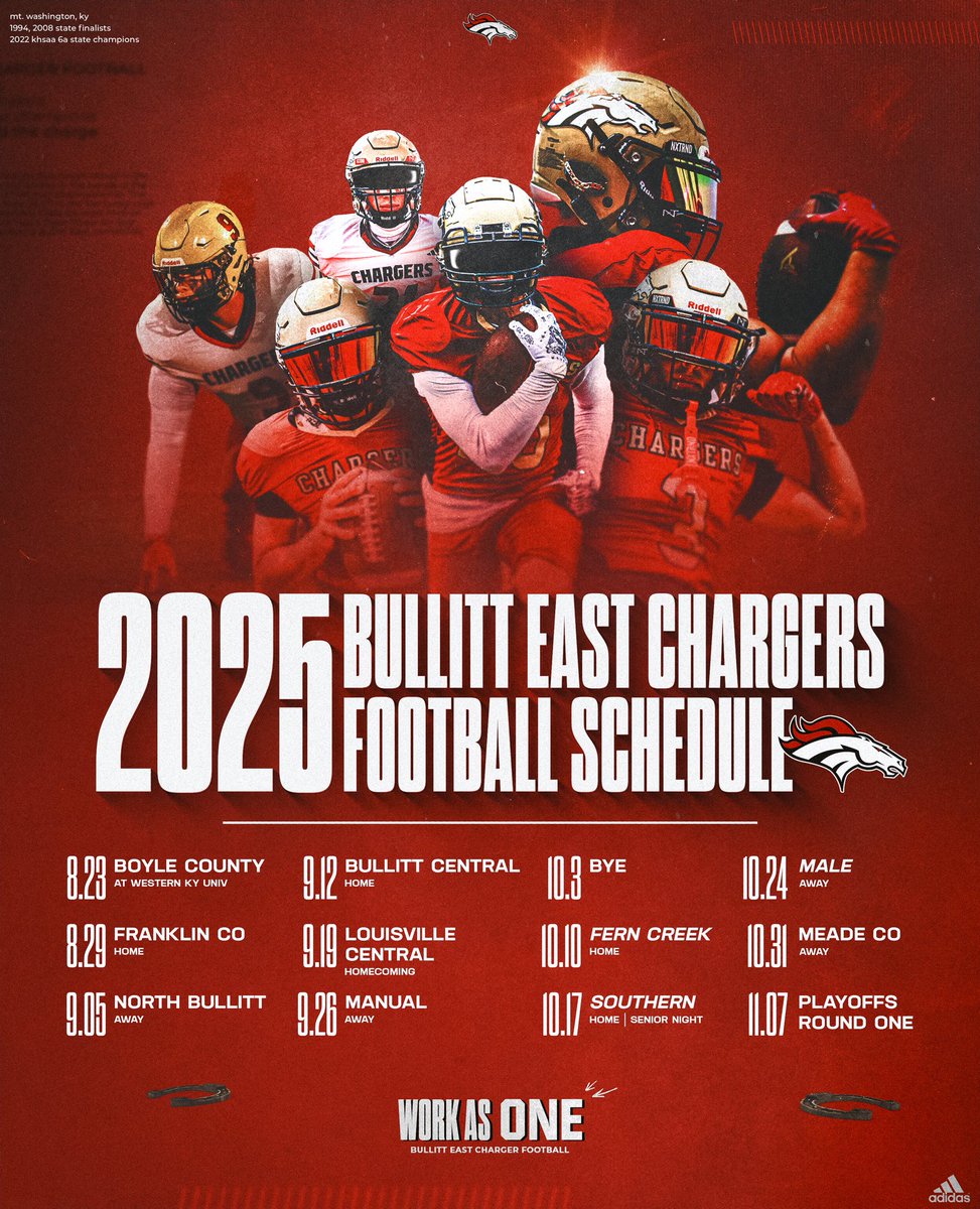 To be the best you have to find a way to beat the best. We will certainly have that opportunity this year.

Time to go to work.

#WorkAsOne