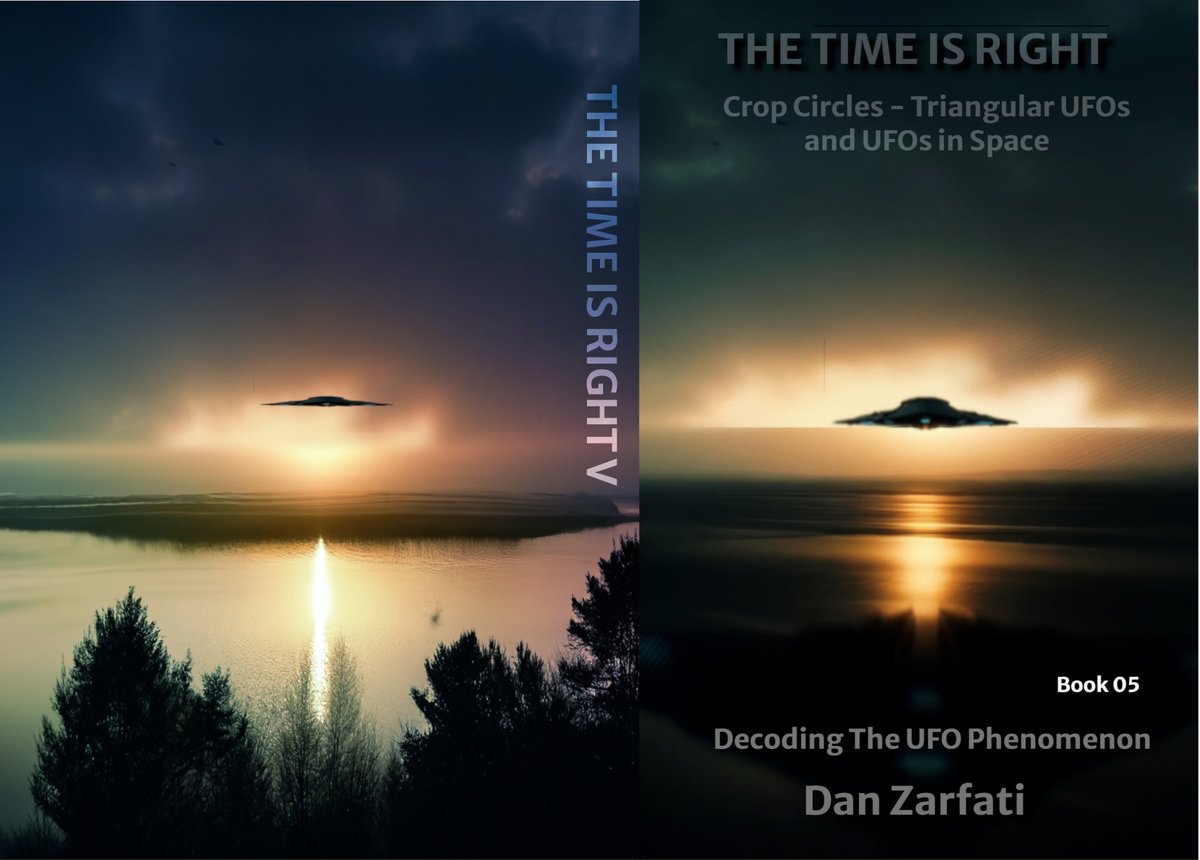 DanZarfati's tweet photo. Book 5 - Composed by Chapter 9 to 11.
Crop Circles, Triangular UFOs (not man made), UFOs in Space. 
#UFO #UAP #Disclosure #UFOTwitter #UFOsighting #UFObooks #UFOcommunity #UFOResearch #UFOEncounters #Extraterrestrial #Paranormal #HighStrangeness #Aliens #Unexplained #Phenomena #ForbiddenKnowledge #Conspiracy #XFiles #HiddenTruth