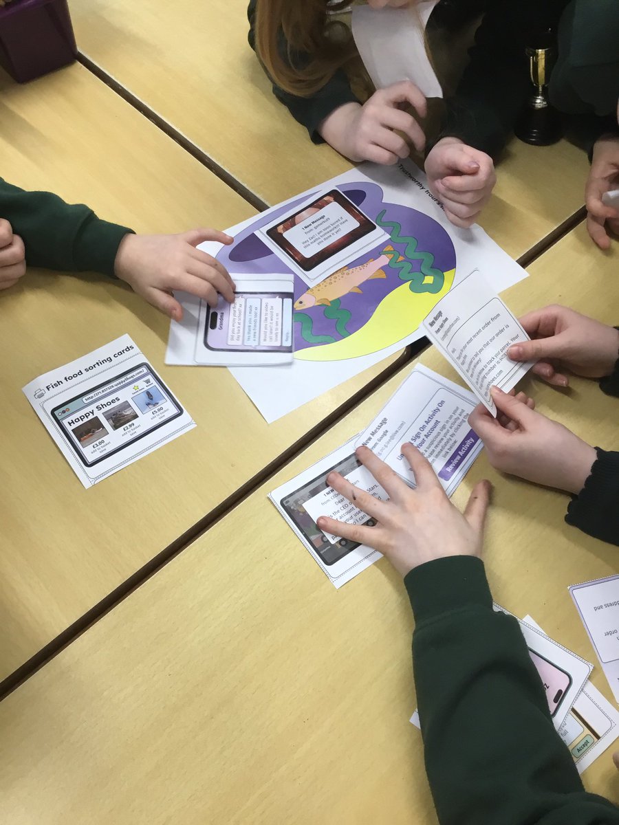 BentleyWestWS2's tweet photo. Year 3 have been learning how to recognise a scam, find examples of phishing and the best ways to to protect their profiles #BWComputing #SaferInternetDay #SaferInternetDay2025 https://t.co/hjIHUiur2R