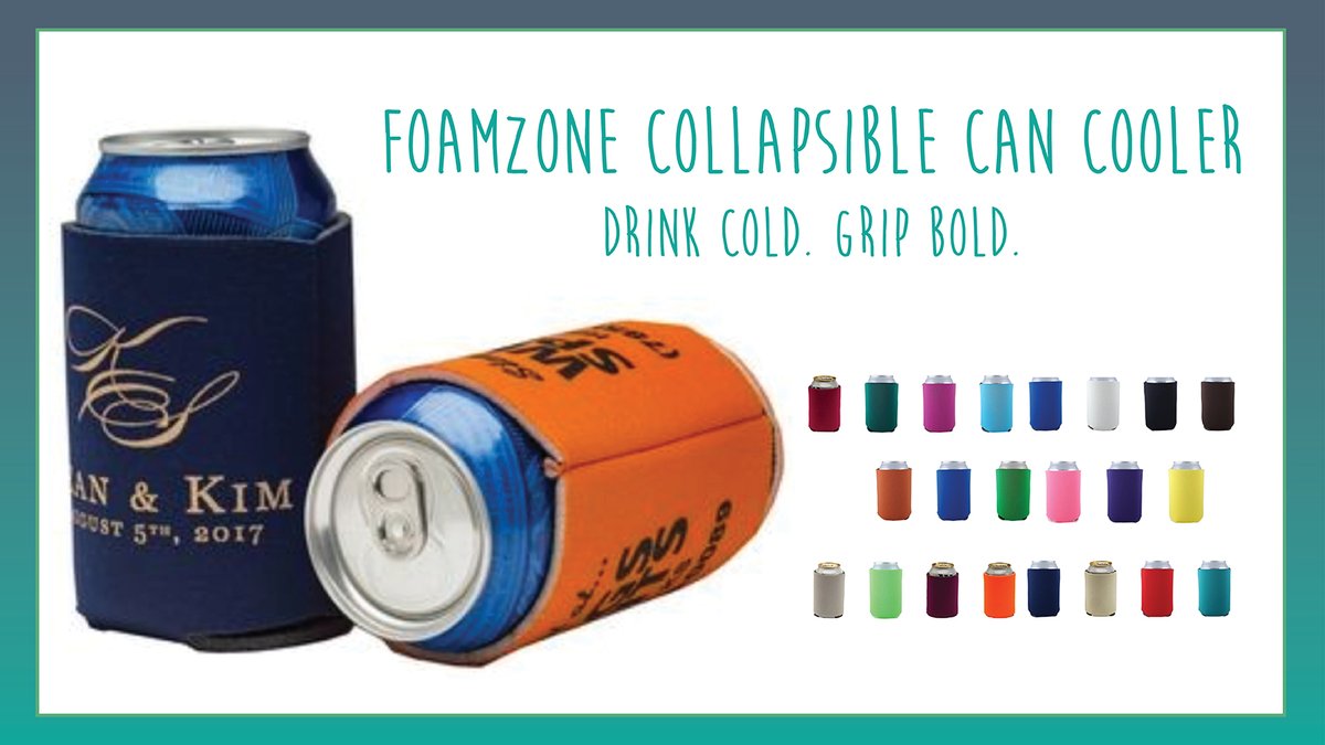 WHP_Promo's tweet image. FoamZone Collapsible Can Cooler
🥤 Keep It Cool!
The FoamZone Collapsible Can Cooler is the ultimate accessory for resident events, pool parties, or giveaways. Premium foam ensures drinks stay chilled and hands stay dry.
#ResidentEvents #BrandYourCommunity #CoolVibes