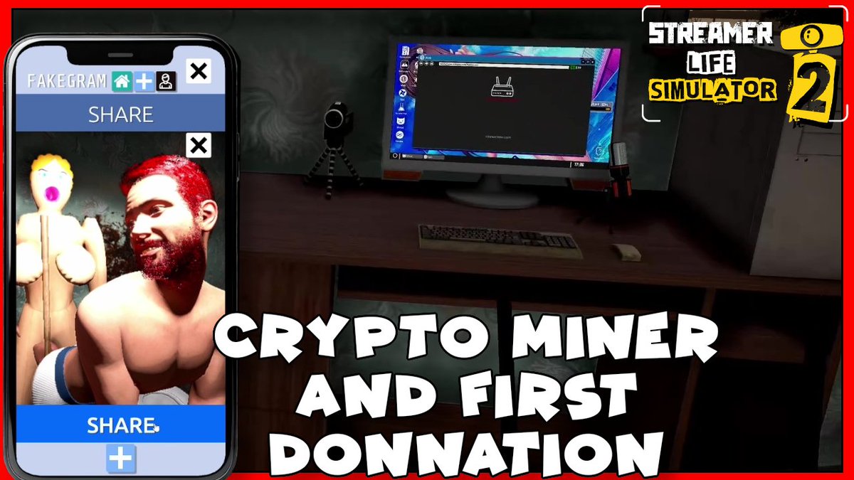 Streamer Life Simulator 2 | I got sick delivering food, Bought a crypto miner, and first donations! youtu.be/ZZaSgDV7Nuw?si… via <a href="/YouTube/">YouTube</a>