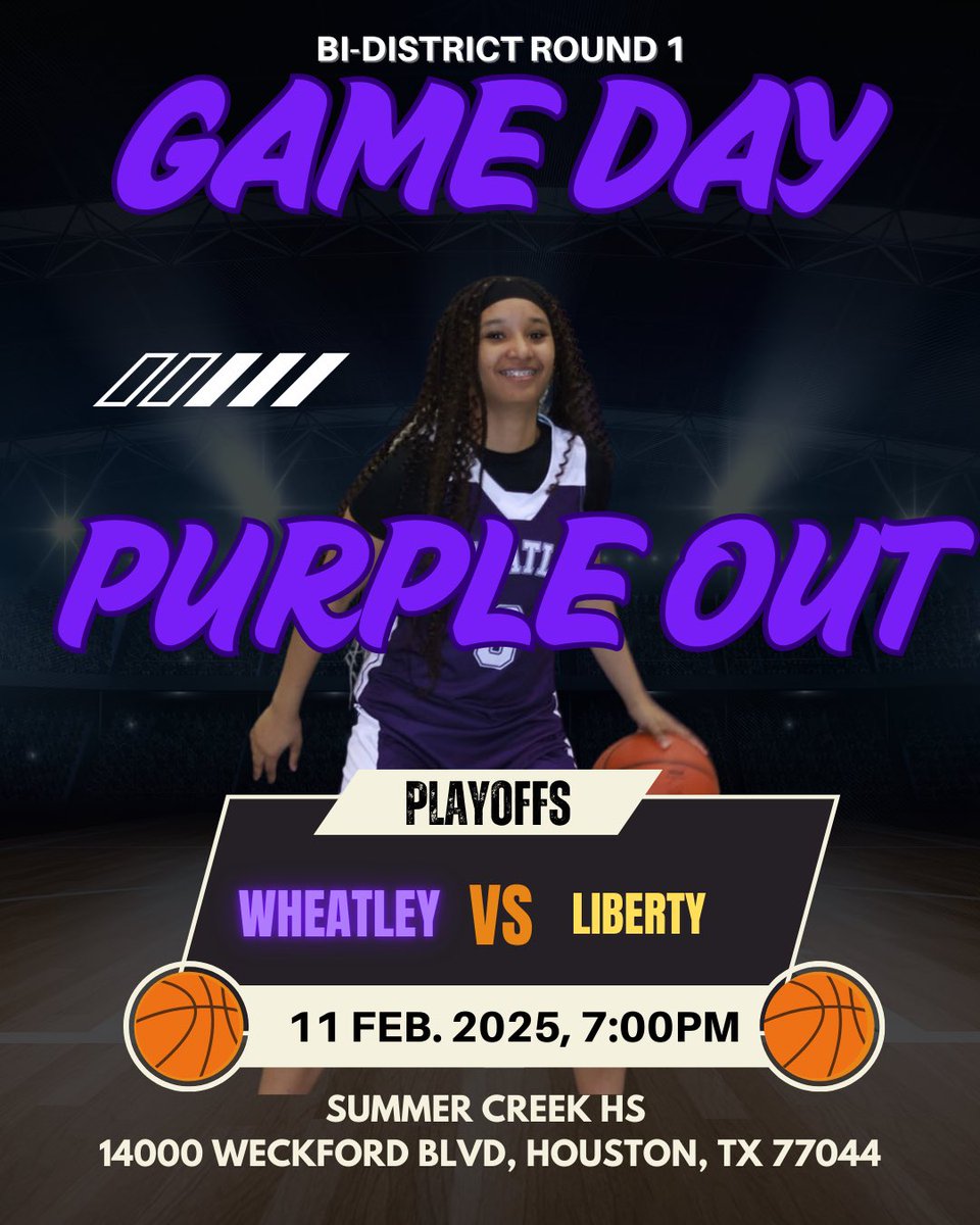 GAME DAY!  PURPLE OUT TODAY.