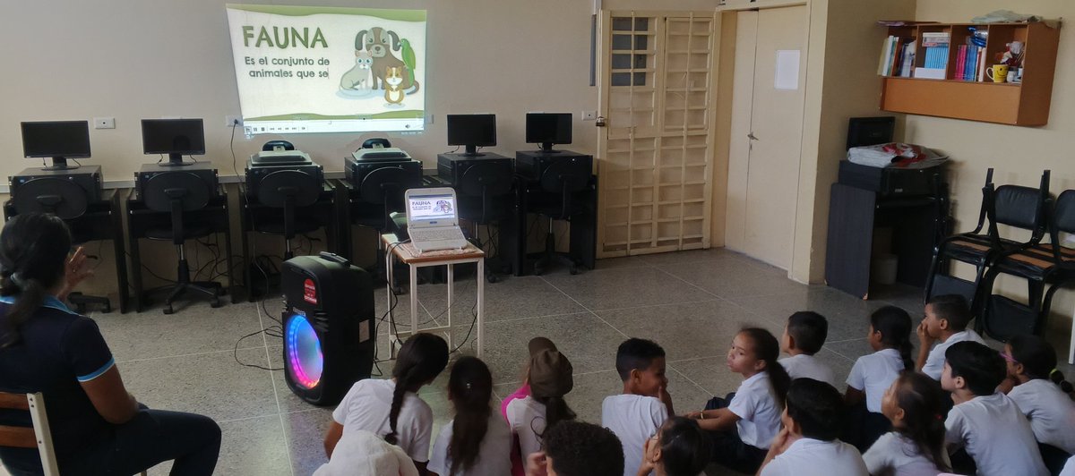 #11Feb | La Flora 🌳🌲🌱 y la Fauna 🐕🐈🐇🐄, Concientizar a nuestros niños y niñas a que conozcan el mundo natural y el respeto por el medio ambiente. Dirigido a  2do grado "A" en el <a href="/CbitSofiadeH/">CbitSofiadeHurtado Soy @FundabitAragua</a> 💛💙❤️

#SomosFundabit #FundabitAragua #tecnologíaseducativas